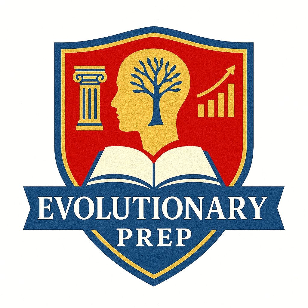 Evolutionary Prep, Inc. shield logo